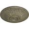 Ekena Millwork Modena Ceiling Medallion (Fits Canopies up to 5 1/4"), 23 1/2"OD x 3 1/2"P, Witch Hazel Crackle CM23MOWHC - alternate 2